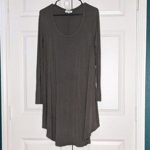 Piko Scoop Neck Swing Dress Bundle (100% Bamboo Super Soft and Stretchy) Large